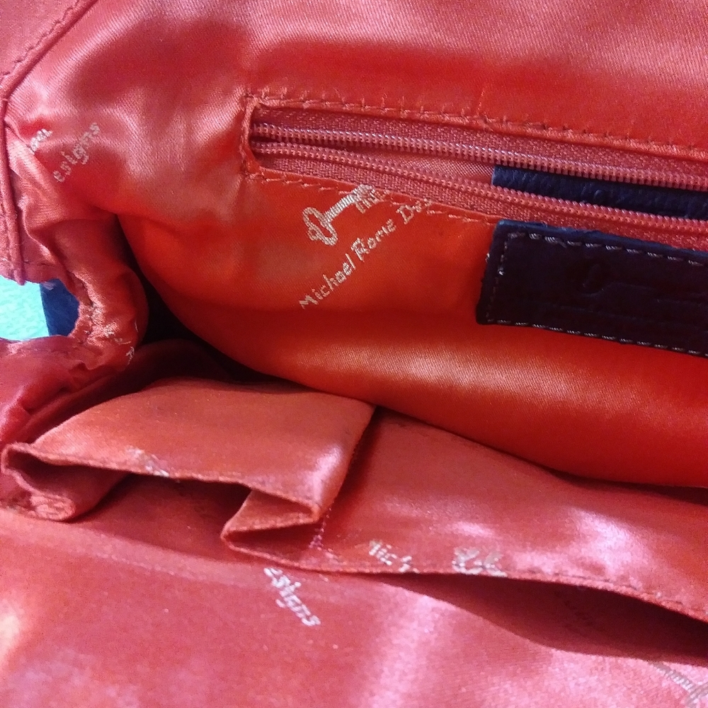 Michael Rome Italian Leather Handbag - Picture 13 of 15